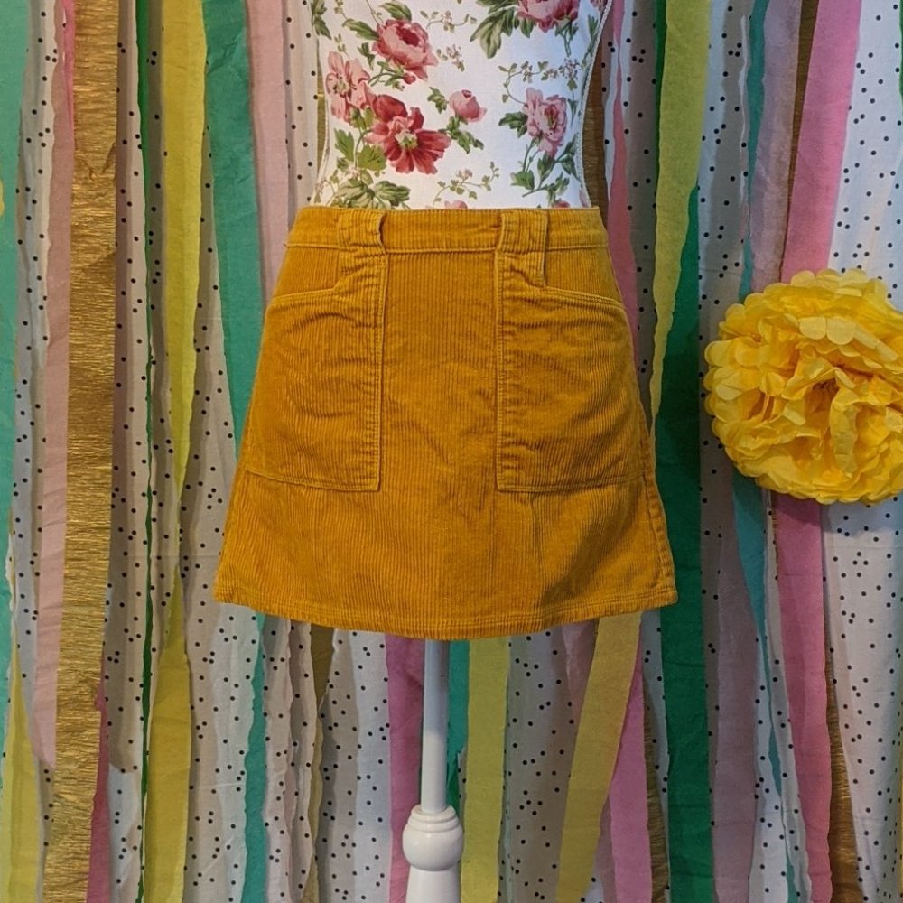 Forever 21 Couduroy Skirt - Size US 26 - Picture 2 of 8